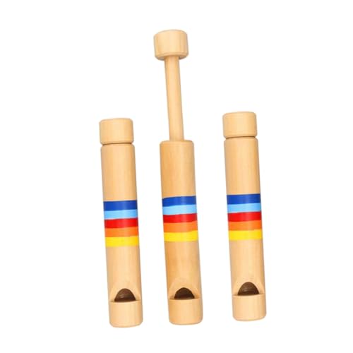 3St Holzflöte ziehen Dizi-Instrument aus China Spielset für Kinder Kidcraft-Spielset chinesische kinderinstrumente Kinder musikinstrumente Spielzeug hölzerne BESTonZON von BESTonZON