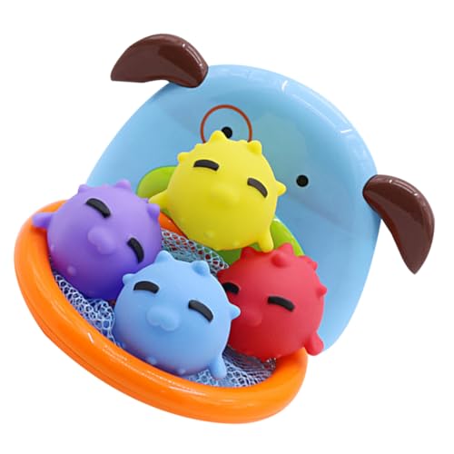 5-Teiliges Set Wasserspielspielzeug Badewannenspiel Badewannenkugel Spielzeug wasserspielzeug Wasserspielzeug für Babys Badespielzeug -Badezimmer-Spielzeug BESTonZON von BESTonZON