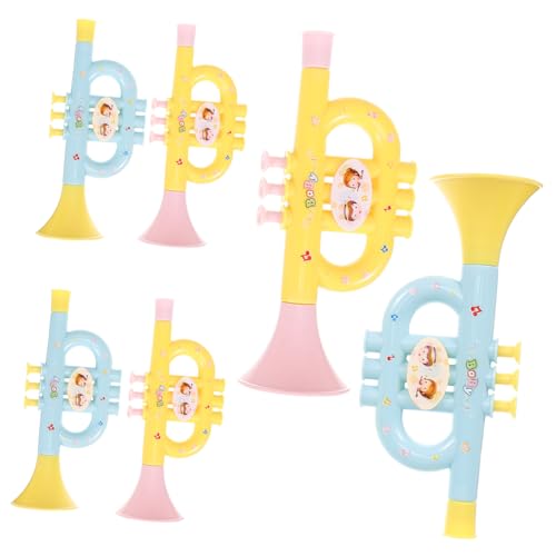 6St Trompeteninstrument Simulation von Musikinstrumenten vertikale Trompeten für Kinder kinderinstrumente musikinstrumente für Kinder abs Musik Modelle ABS-Instrumentenmodelle BESTonZON von BESTonZON