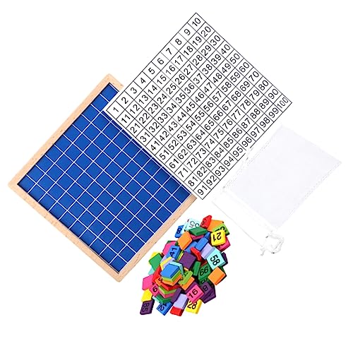 BESTonZON 1 100 Gepaarte Digitale Tafeln Für Kinder Digitales Puzzle Zahlentafel Für Kinder Spielzeug Für Kinder Bastelspielset Intelligenzpuzzle Kinderpuzzle Kinderpuzzle von BESTonZON