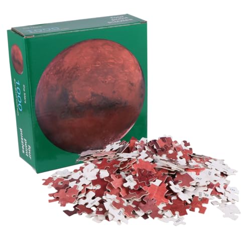 BESTonZON 1 Satz 1000 Stück Dekompressions-Puzzle-Spielzeug Kinder Spielen Puzzle Rätsel Für Erwachsene Dekompressionsspielzeug Intelligenz-Puzzle-Spielzeug Mini-Puzzles Für Erwachsene von BESTonZON