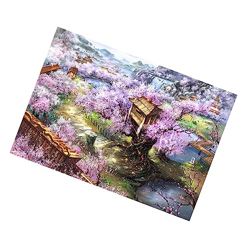 BESTonZON 1 Satz 1000 Stück Puzzle-Spielzeug Rätsel Puzzle Für Erwachsene Puzzles Für Erwachsene Großes Puzzlespiel Kinderpuzzle Kreatives Puzzle Hobby-Puzzle Puzzle Für Kinder Hölzern von BESTonZON