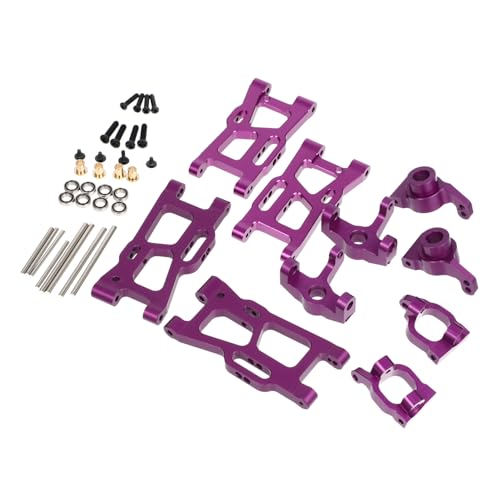 BESTonZON 1 Satz 124019 Teile Zubehör reparieren rc Auto versorgung The color purple diepurpurnen viole Ersatz für ein RC-Haushaltsauto Verschleißfeste RC-Autoteile Fernbedienung Komponente von BESTonZON