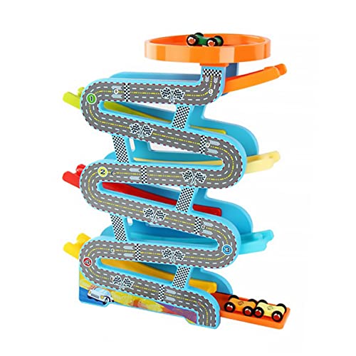 BESTonZON 1 Satz 6-spuriges Segelflugzeug sparkasten Kinder spielzeugauto Spielzeug Autos Spielzeug Babys Gleiswagen Spielzeug Kinderschubkarre Spielzeug-Segelauto Gleitwagen PVC von BESTonZON