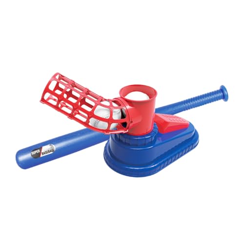 BESTonZON 1 Satz Baseball Kindersportspielzeug Pitcher-Spiel Im Freien Gartenspiel Für Kinder Kinderspiele Im Freien Kinderspielzeug Spielzeuge Fitness Plastik Draussen Treten Sie Auf von BESTonZON