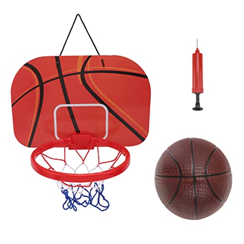 BESTonZON 1 Satz Basketball-Rückwandrahmen Anzug für Kinder Mini-Basketballkorb basketballspiel für Kinder Basketball Hoop Indoor Korbregal für Kinder hängendes Basketballbrett Plastik von BESTonZON