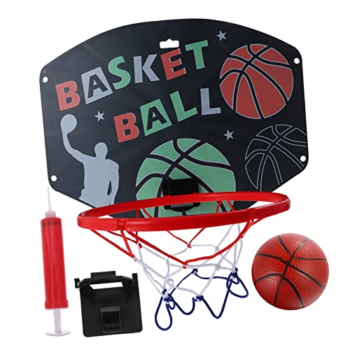 BESTonZON 1 Satz Basketball-Spielzeug Kinderbasketball Indoor-Spielzeug Basketballständer Für Kinder Kinderspielzeug Indoor-basketballkorb Über Der Tür Basketballkorb Drinnen Plastik von BESTonZON