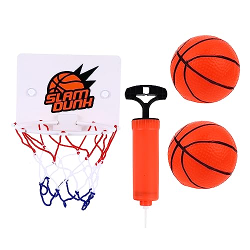 BESTonZON Basketballkorb-Spielzeug Für Jungen Und Mädchen Mini-Basketball-Set-ständer Robuster Gummi-Einsatz von BESTonZON