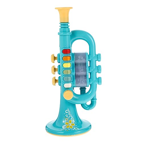 BESTonZON 1 Satz Blasinstrumente für Kinder Lerninstrumente Spielzeug Musikinstrumente für Kinder kinderinstrumente Kinder musikinstrumente Kinder Lernen Trompete Mini-Instrument-Spielzeug von BESTonZON