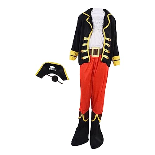 BESTonZON 1 Satz Cosplay-Requisiten für Halloween kinderkostüme Halloween kinderkostum Halloween Kinderkleidung Partygeschenke verschönern Piraten-Foto-Requisite Partyzubehör Polyester von BESTonZON