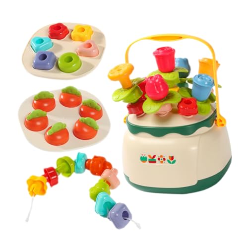 BESTonZON 1 Satz Denkspiel stapelspielzeug Toys Sensory Toys Kleinkind Spielzeug Kleinkinder Spielzeug Kinderbedarf sensorisches Spielzeug interessantes Kinderspielzeug Plastik von BESTonZON