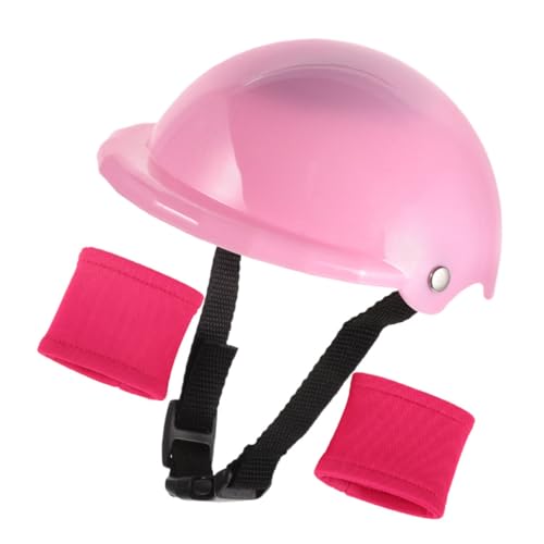 BESTonZON 1 Satz Doll Sports Supplies Stylischer Mini Fahrradhelm und Schutzpolster für Puppen Sicheres Zubehör für Kreatives Rollenspiel und Sportliche Aktivitäten BESTonZON 1 Satz Doll Sports Supplies Stylischer Mini Fahrradhelm und Schutzpolster für Puppen Sicheres Zubehör für Kreatives Rollenspiel und Sportliche Aktivitäten von BESTonZON