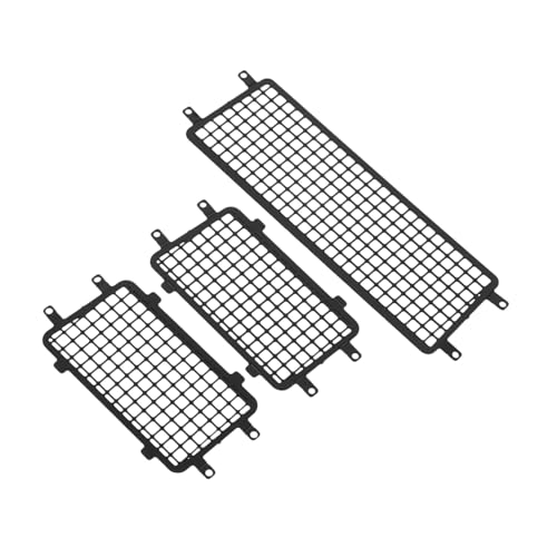 BESTonZON Rc Auto Fenster Schutz Mesh Set Rc Auto Zubehör Netz Stilvolle von BESTonZON