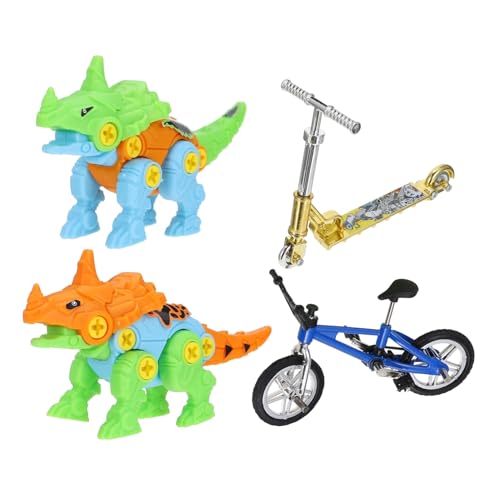 BESTonZON Roller Spielzeug Set Reiten Fahrrad Dinosaurier Modell Spielzeug Hoch Detaillierte Design Nicht- von BESTonZON