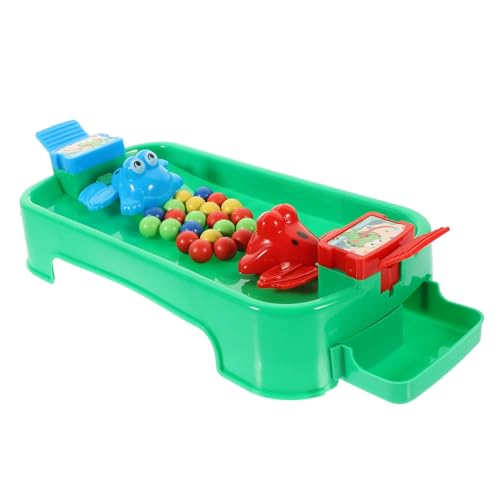 BESTonZON 1 Satz Frösche fressen Perlen sankastenspielsachen настольные игры Pädagogisches Spielzeug Tischspielzeug lustiges Froschspielzeug Frösche Schlucken Perlen Bohnen gmae Essen von BESTonZON