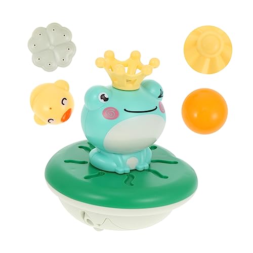 BESTonZON 1 Satz Frosch Kleinkindspielzeug Zum Kinderspielzeug Badespielzeug Babyparty-Spielzeug Kleinkindspielzeug Für Mädchen Sommerspielzeug Für Babys Badewanne Spielzeug Plastik von BESTonZON