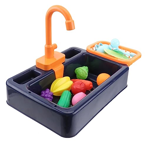 BESTonZON 1 Satz Geschirrspüler Haushaltsgeräte Maschine küchenspielzeug für Kitchen Toys for Rollenspielzeug pädagogisches Spielhaus Plastik Blue von BESTonZON