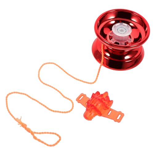 BESTonZON 1 Satz Jo-Jo catchring plastikenten игрушки spielwaren laufstall Spielzeug Spielzeuge mit -Bällen Fingerball Ball Spielzeug Nicht reagierender Yoyo-Profi Schaft Kunststoff rot von BESTonZON