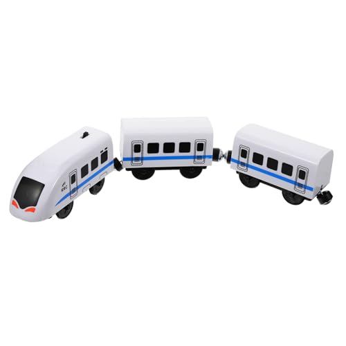 BESTonZON 1 Satz Kinder-Baggerträger-Kombination Kunststoff Zug holzeisenbahn für Kinder Magnetische Spielzeugzüge Batterien Kinderspielzeug kleine Spielzeugeisenbahn Eisenbahnspielzeug von BESTonZON