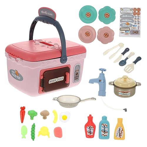 BESTonZON 1 Satz Kinderküche Spielzeug Set Grill Kochen Spielzeug Simulation Besteck von BESTonZON