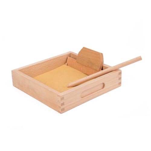 BESTonZON 1 Satz Kratz-Sandkasten- holzspielzeug sandtisch für jucarii pentru copii spielzeuge Toys Sandkasten aus Holz pädagogisches hölzern von BESTonZON