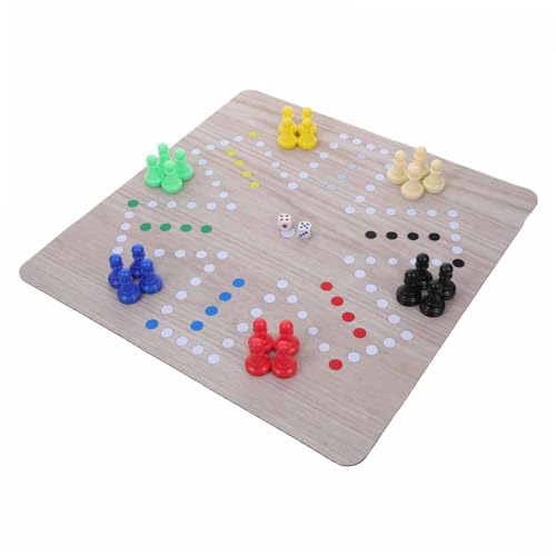 BESTonZON 1 Satz Ludo Praktisches Schachspielzeug Schachspiel-brettspielzeug Flugschach Lustiges Fliegendes Schach Brettspieltisch Kleines Tischschachspielzeug Brettspiele Abs von BESTonZON