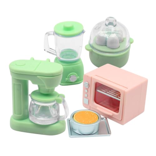 BESTonZON 1 Satz Miniatur-Küchenspielzeug Miniatur-Puppenhauszubehör Puppenhaus-Küchengeräte small Kitchen appliances Kaffeemaschine Espressomaschine Puppenhausdekoration Puppenhausgeräte von BESTonZON