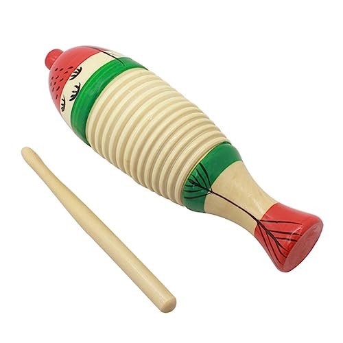 BESTonZON 1 Satz Musikinstrument Aus Holz Einsteiger-schlaginstrument Pädagogisches Instrument Für Kinder Perkussionsspielzeug Pädagogische Musikinstrumente Percussion-Spielzeug Beige von BESTonZON