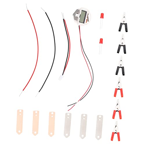 BESTonZON 1 Satz Obst-Experiment Kartoffel Gadgets Tiere experimente Experiment Physikexperiment mit Obstbatterien Experimentiergerät für Fruchtbatterien Metall von BESTonZON