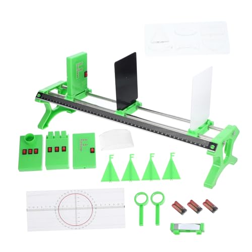 BESTonZON 1 Satz Optische Instrumente Physik-Experimentiergeräte studentische Experimentiergeräte Physik experimente Physics Toys Optik Experimentierkasten Physik-Experimentierset Abs Green von BESTonZON