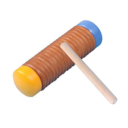 BESTonZON 1 Satz Orff-Instrument Regenstab-Instrument Musikalisches Spielzeug Schlagzeug-Musical kinderinstrumente Kinder musikinstrumente Schlaginstrument Trommelspielzeug aus Holz von BESTonZON