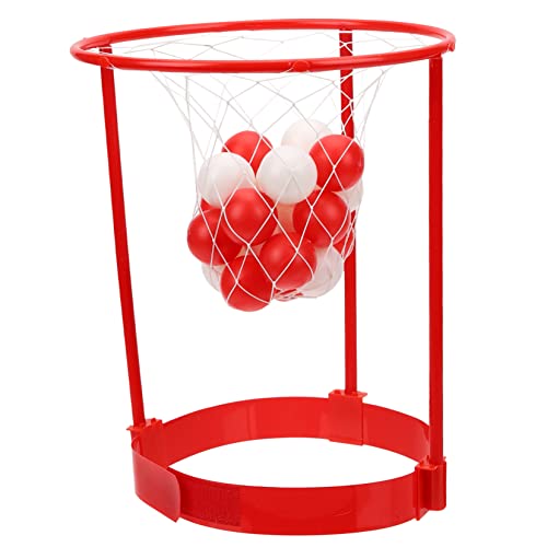 BESTonZON 1 Satz Overhead-schuss Schwimmbad Planke Gadget Stirnband Basketball Wurf-fang-Spiel Wurfspiel Für Schaufel- Und Wurfspiel Partygeschenk Plastik Rot von BESTonZON