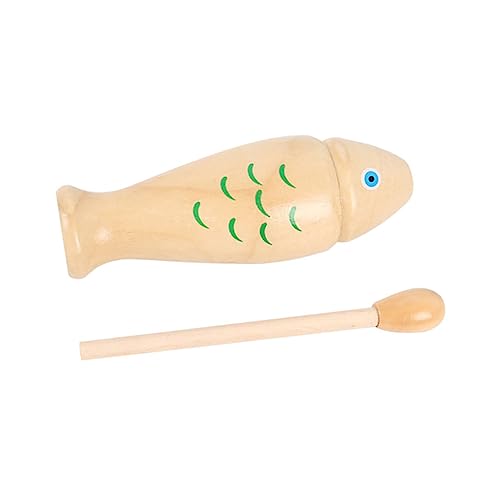 BESTonZON 1 Satz Percussion Instrument Sound Tube Freizeitspielzeug Musikalisches Rhythmus-Instrument Musikspielzeug Für Kinderinstrument Musikalische Spielsachen Holz von BESTonZON