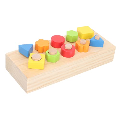 BESTonZON 1 Satz Schraube Spielzeug Toys Kleinkind Spielzeug formsortierer Spielzeug Lernspielzeug für Kinder praktisches Geschicklichkeitsspielzeug Schraube passendes Spielzeug Holz von BESTonZON