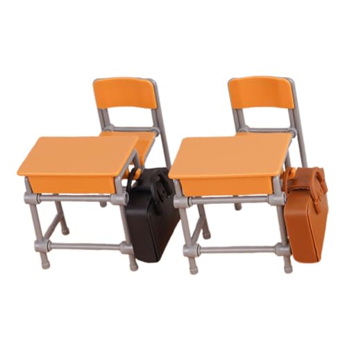 BESTonZON 1satz Miniatur Möbel Für Puppenhaus Schreibtische Stühle Und Schulranzen Realistische Schulzimmer Dekoration Und Zubehör Für Sammler Und Kinderzimmer BESTonZON 1satz Miniatur Möbel Für Puppenhaus Schreibtische Stühle Und Schulranzen Realistische Schulzimmer Dekoration Und Zubehör Für Sammler Und Kinderzimmer von BESTonZON