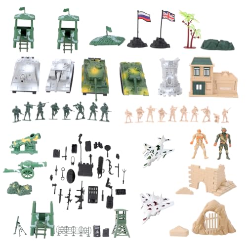 BESTonZON 1 Satz Soldaten Modell Anzug kinderspielzeug spielzeugsoldaten Toys Armee Figur Soldat selber Machen Simulation Soldatenmodell Plastik von BESTonZON