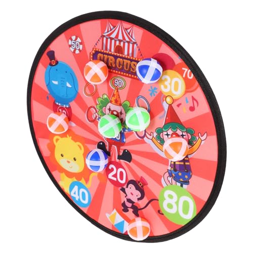 BESTonZON 1 Satz Spiel Sticky Ball Dartscheibe Klebrige Ballbretter Kinderbrett Brett Für Stoff von BESTonZON