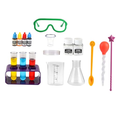 BESTonZON 1 Satz Spielzeug vergrößern kinderexperimente Anzüge für Kinder Pflanzen-Kits Chemie für Kinder Chemie Kinder Chemie-Experimentierset Wissenschaftliche Experimente für Kinder Abs von BESTonZON