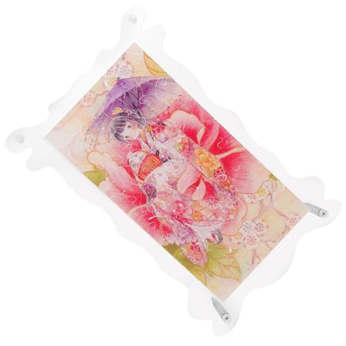 BESTonZON 1 Satz Transparentes Rätsel Kinderpuzzle Puzzle Für Rätsel Für Puzzles Für Lernspielzeug Für Mädchen-Puzzle Mädchen Dekore Mädchenschmuck Acryl von BESTonZON