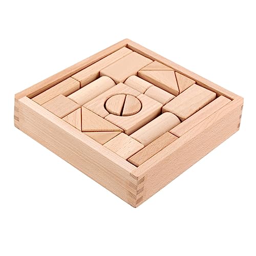 BESTonZON 1 Satz bausteine ​​für Kinder Entwicklungsspielzeug Spielzeug für Kinder Puzzle-Spielzeug Kinder tylonal Gehirnspielzeug Spielzeug aus Holzblöcken Bausteine ​​Spielzeug hölzern von BESTonZON