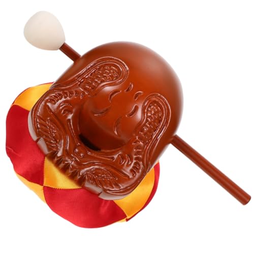 BESTonZON 1 Satz buddhistisches Percussion- Kinderspielzeug Schlaginstrumente Buddha Muyu Schlaginstrument für Religiöses Instrument Kleines Schlaginstrument Holz von BESTonZON