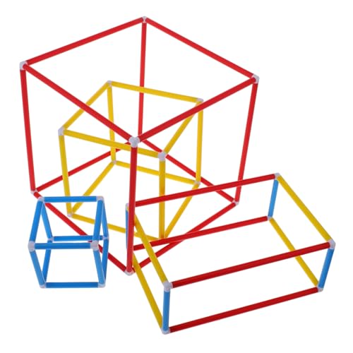 BESTonZON Geometrie-lernspielzeug-Set Für Kinder 1 Set Mit Ineinander Greifenden Geometrischen Bausteinen Für Kinder Mathematik- Und Technikspielzeug von BESTonZON