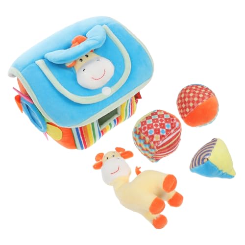 BESTonZON 1 Set Bausteinspielzeug Aus Weichem Stoff Kleines Hausspielzeug Für Babys Bausteine ​​Für Kleinkinder Kinderspielzeug Sensorisches Aktivitätsspielzeug Sensorisches von BESTonZON