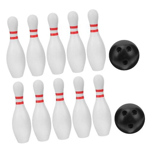 BESTonZON 1 Set Bowlingkugel Spielzeug Draußen Kinderspielzeug Bowlingbälle Kinder Bowling Spielzeug Bowling Spiel Kinderspielzeug Bowling Kugel Pins Spielen Drinnen von BESTonZON