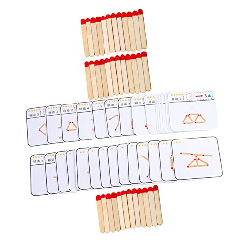 BESTonZON 1 Set Denkspiel Puzzle Holzpuzzle Für Ab 3 Jahren Fördert Logisches Denken Und Konzentration Ideales Lernspielzeug Für Kleinkinder Und Vorschulkinder von BESTonZON