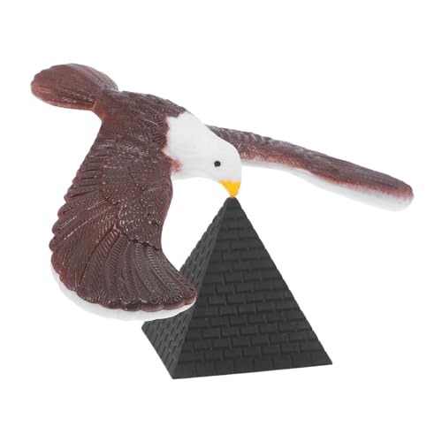 BESTonZON 1 Set Denkspiel Schwerkraft Verzierung Balance Adler Balancierender Adler Verzierung Balance Ornament Tischdekoration Kunststoff Balance Vogel Balance Vogel von BESTonZON