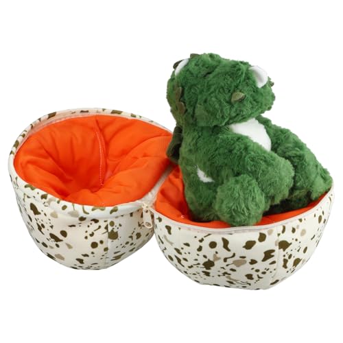 BESTonZON 1 Set Dinosaurier Ei Spielzeug Stofftier Spielzeug Dinosaurier Eier Tierpuppen Spielzeug Kleines Tier Plüschtier Schöne Tierpuppe Schlafzimmer Tierspielzeug Sofa von BESTonZON