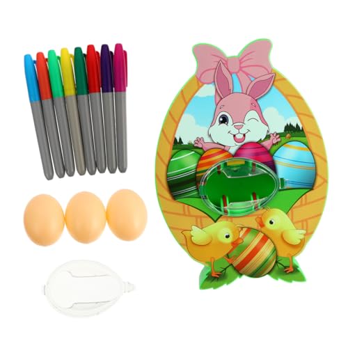 BESTonZON 1 Set Ei Malerei Maschine Ei Dekorateur DIY Ostern Ei Ostern Ei Kit DIY Ei Malerei Ei Abs Material von BESTonZON