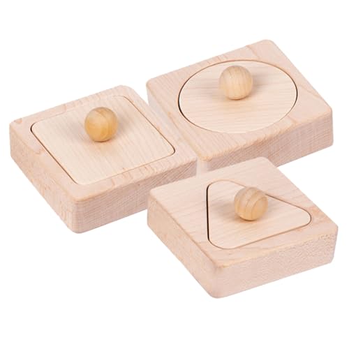 BESTonZON 1 Set Geometrische Bausteine Spielzeug Geometrisches Sortierspielzeug Interaktives Spielzeug Kinder Sortierblöcke Spielzeug Kinder Pädagogisches Spielzeug Geometrie von BESTonZON