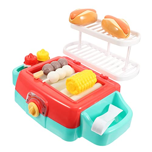 BESTonZON Kinderküche Klein Grill Kinder 1 Set Grillset Grill Für Grill Für Rollenspiele Altersempfehlung Ab 3 Jahren Ideales Für Kleine Grillmeister von BESTonZON